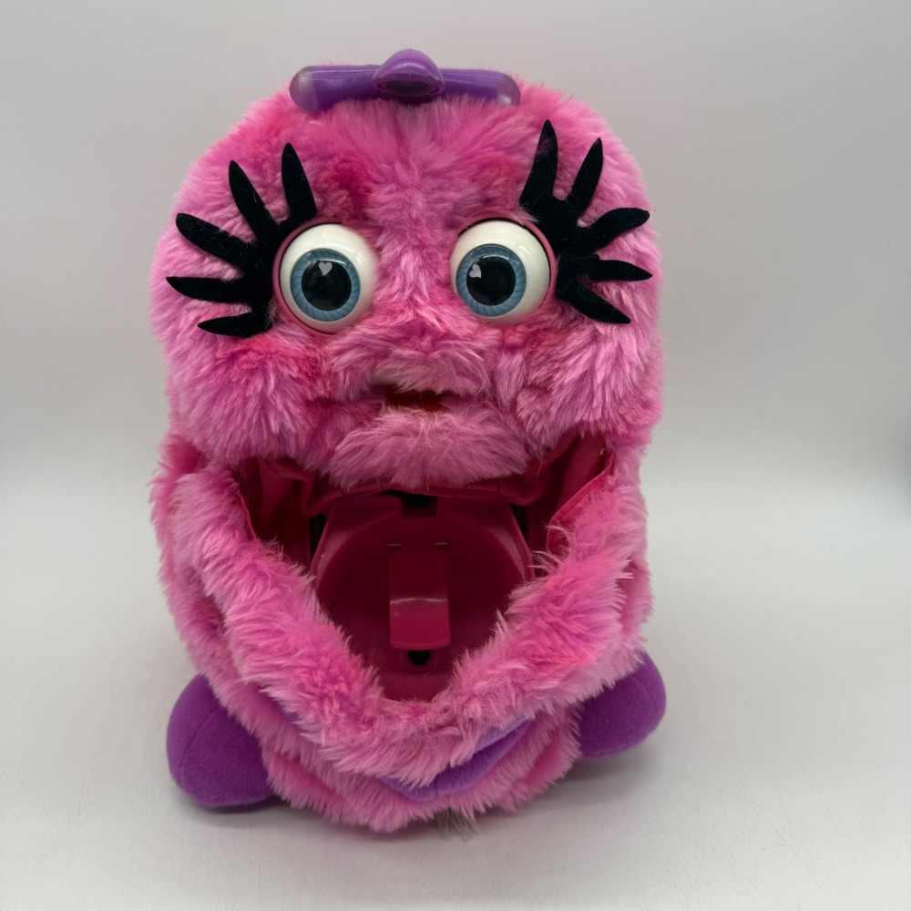 Trendmasters Wuv Luv 2 Interactive Plush Pink 1999 Vintage Talking Toy Works